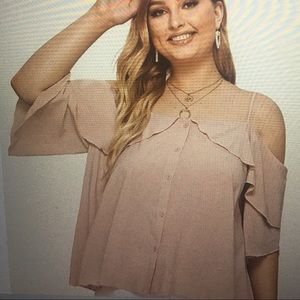 Blush Off the Shoulder Top